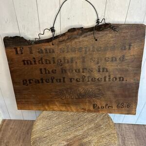 Wall Art Wood Art Boho Home Decor Artist Gift Encouragement Comfort NEW